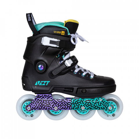 Skates - Powerslide Next 80 - Multicolor Inline Skates - Photo 1