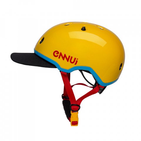 Helmets - Ennui Elite - Yellow/Red/Teal Helmet - Photo 1