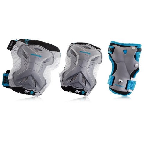 Pads - Powerslide Kids Pro Robot - Tri-Pack Protection Gear - Photo 1
