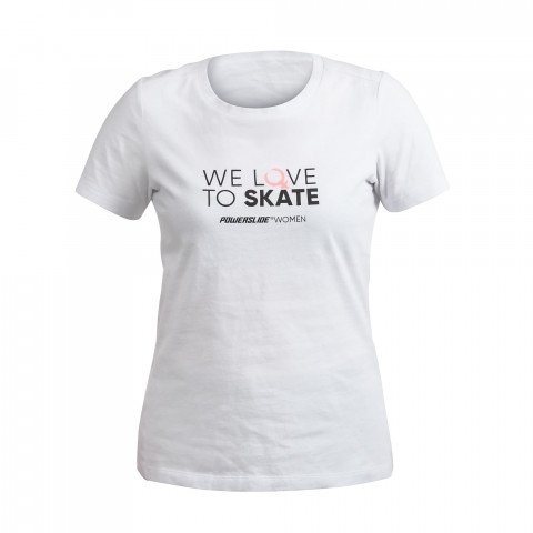 T-shirts - Powerslide WLTS Women TS - White T-shirt - Photo 1