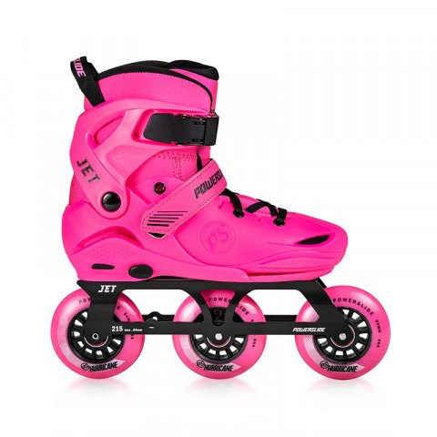 Skates - Powerslide - Jet - Neon Pink Inline Skates - Photo 1