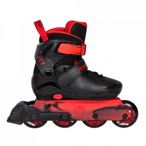 Skates - Powerslide Jet - Black/Red Inline Skates - Photo 1