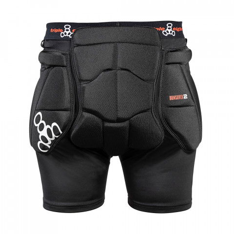 Triple Eight Bumsaver II Padded Shorts - Blackl Triple Eight Bumsaver II Padded Shorts - Blackl
