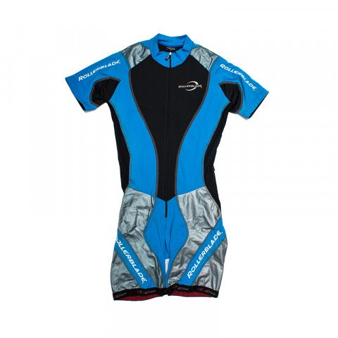 Speed Suits - Rollerblade Race Machine Speed Suit - Blue/Silver - Photo 1