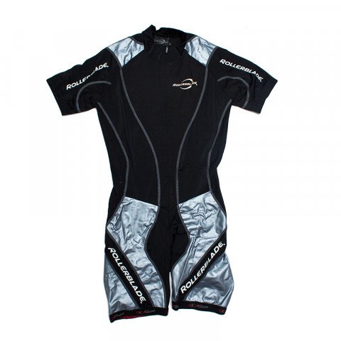 Speed Suits - Rollerblade Race Machine Speed Suit - Black/Silver - Photo 1
