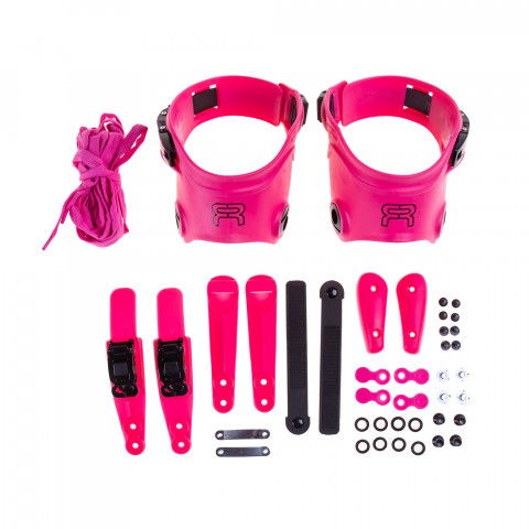 Cuffs / Sliders - FR FR Custom Kit Logo - Pink - Photo 1