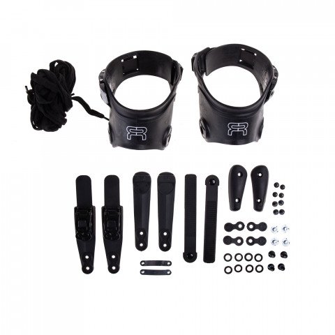 Cuffs / Sliders - FR FR Custom Kit Logo - Black - Photo 1