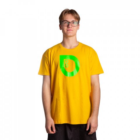 T-shirts - Hedonskate Classic TS Man - Yellow T-shirt - Photo 1