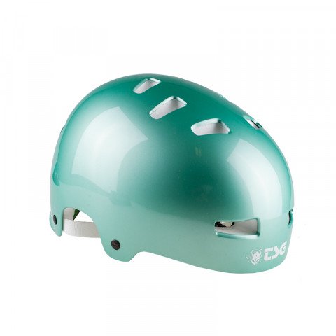 Helmets - TSG - Evolution - Gloss Turquiose Helmet - Photo 1