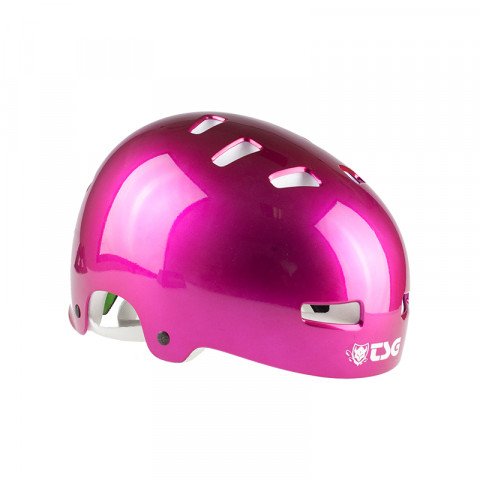 Helmets - TSG - Evolution - Gloss Pink Helmet - Photo 1