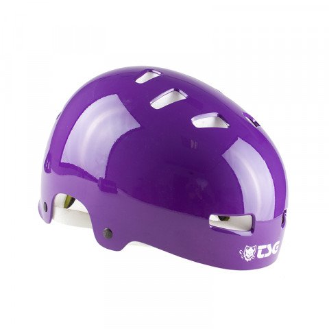 Helmets - TSG - Evolution - Gloss Purple Helmet - Photo 1