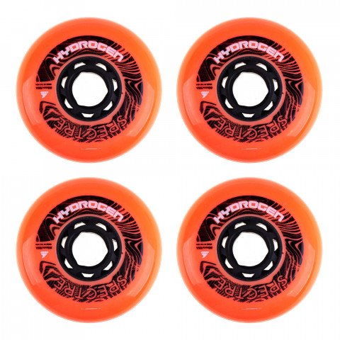 Wheels - Rollerblade Hydrogen Spectre 80mm/85a - Salmon (4 pcs.) Inline Skate Wheels - Photo 1