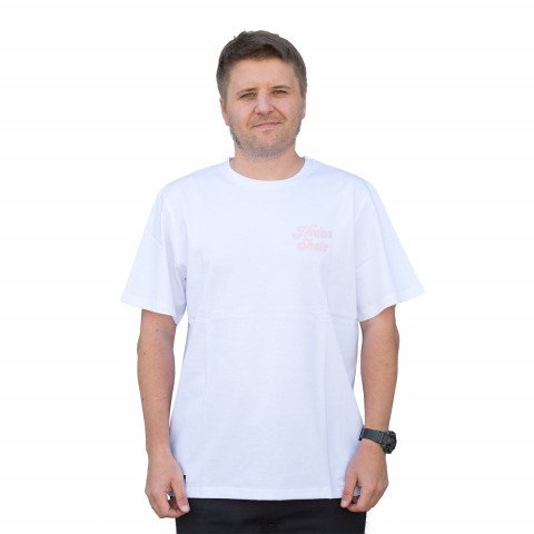 T-shirts - Hedonskate Pink Haze TS - White T-shirt - Photo 1