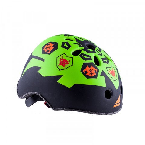 Helmets - Rollerblade Twist Jr Helmet Boy - Black/Lime Helmet - Photo 1