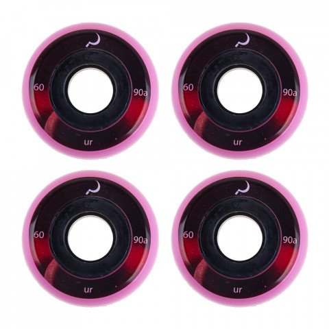 Wheels - Ground Control UR Scorched 60mm/90a - Pink (4) Inline Skate Wheels - Photo 1