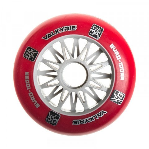 Special Deals - Gyro - Valkyrie 100mm/85a (1 pcs.) - Red Inline Skate Wheels - Photo 1