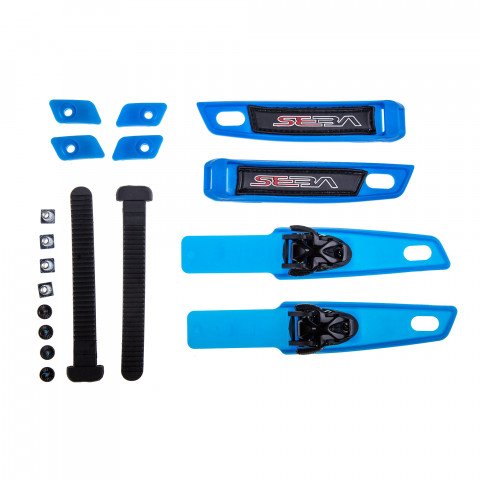 Buckles / Velcros - Seba Double Strap High - Blue - Photo 1