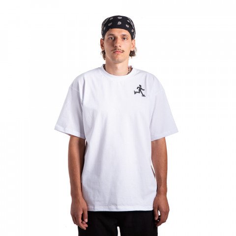 T-shirts - Hedonskate X Eryk Pilch Ilusion TS - White T-shirt - Photo 1