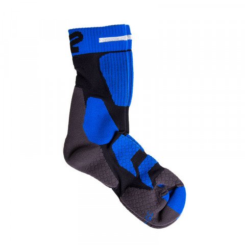 Socks - K2 - Tech In-Line Skating - Black/Blue Socks - Photo 1