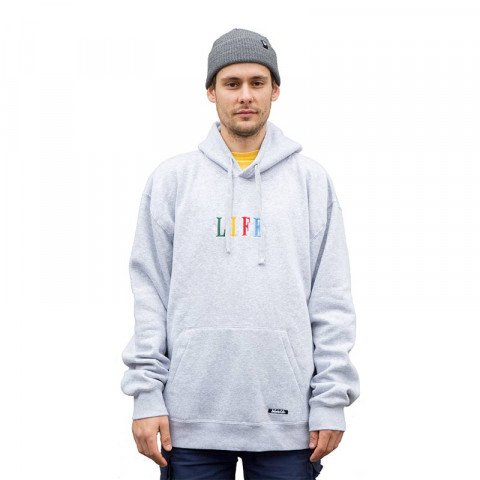 Sweatshirts/Hoodies - Bladelife Multicolor Life Hoodie - Grey - Photo 1