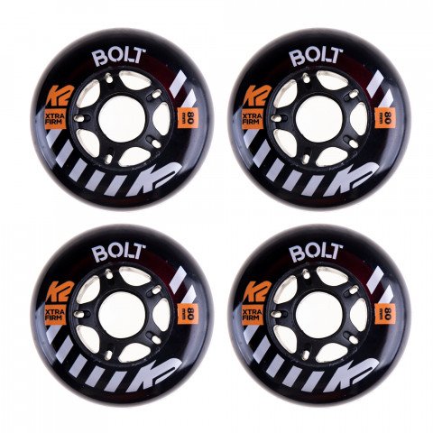 Wheels - K2 Urban Bolt 80mm/90a (4 pcs.) Inline Skate Wheels - Photo 1