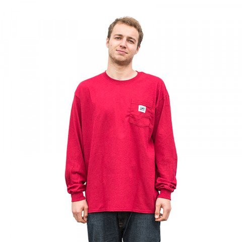 T-shirts - BladeLife 5th Anniversary Pocket Longsleeve - Cardinal Red T-shirt - Photo 1