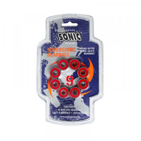 Bearings - Sonic Sports Abec 9 (16 pcs.) Inline Skate Bearing - Photo 1