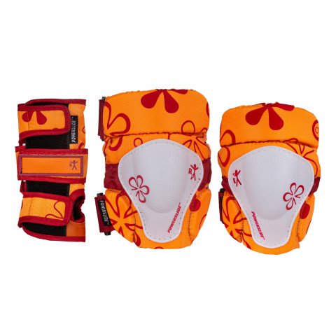 Pads - Powerslide - Kids Standard Tri-pack - Orange Protection Gear - Photo 1