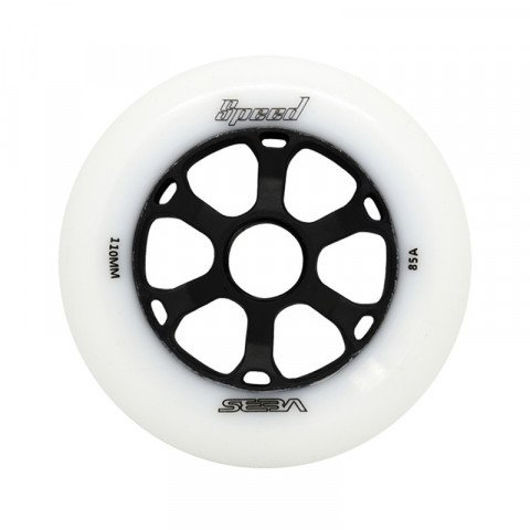 Special Deals - Seba - Speed Wheels 110mm/85a - White/Black Inline Skate Wheels - Photo 1