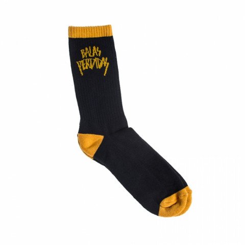 Socks - Balas Perdias Socks - Black/Orange Socks - Photo 1