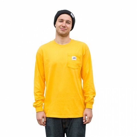 T-shirts - BladeLife 5th Anniversary Pocket Longsleeve - Yellow T-shirt - Photo 1