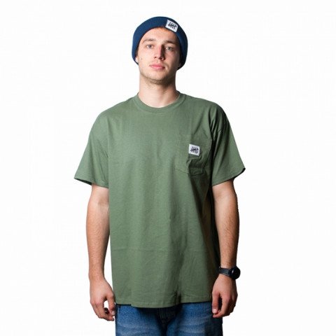 T-shirts - BladeLife 5th Anniversary Pocket Tee - Dark Green T-shirt - Photo 1