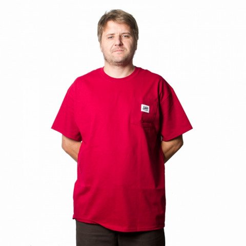 T-shirts - BladeLife 5th Anniversary Pocket Tee - Cardinal Red T-shirt - Photo 1