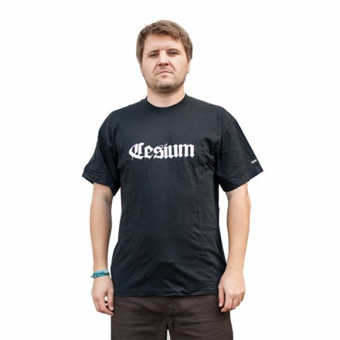 T-shirts - Cesium - Classic - Black T-shirt - Photo 1