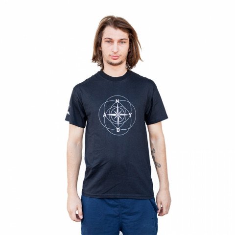 T-shirts - Dyna Wheels - Compas Tshirt - Black T-shirt - Photo 1