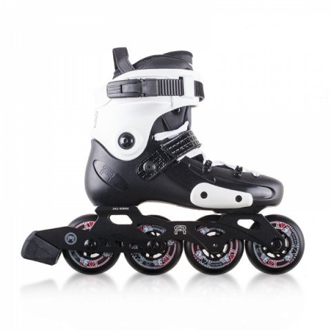 Skates - FR - FRW 80 - Black/White Inline Skates - Photo 1