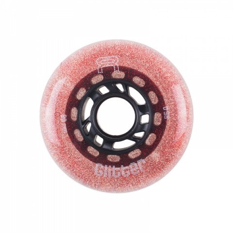 Special Deals - FR - Glitter 80mm/85a - Red Inline Skate Wheels - Photo 1