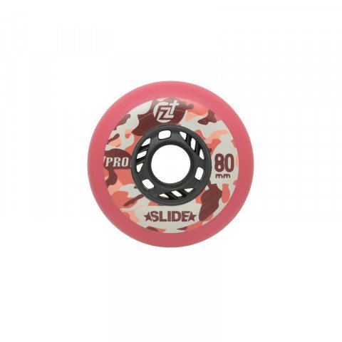 Wheels - Freezy - Slide 80mm/90a - Red Inline Skate Wheels - Photo 1