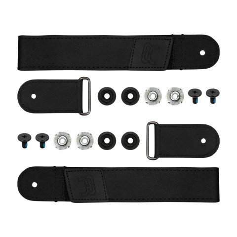 Buckles / Velcros - FR UFR Powerstrap Loop + Screws - Black (2) - Photo 1
