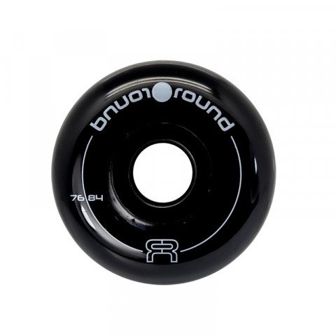 Special Deals - FR Round 76mm/84a - Black Inline Skate Wheels - Photo 1