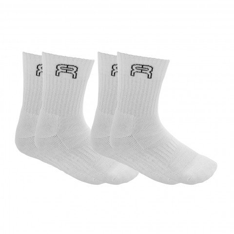 Socks - FR Sport Socks - White (2 pairs) Socks - Photo 1