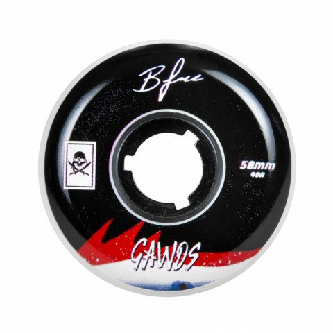 Wheels - Gawds - B Free 58mm/90a Inline Skate Wheels - Photo 1