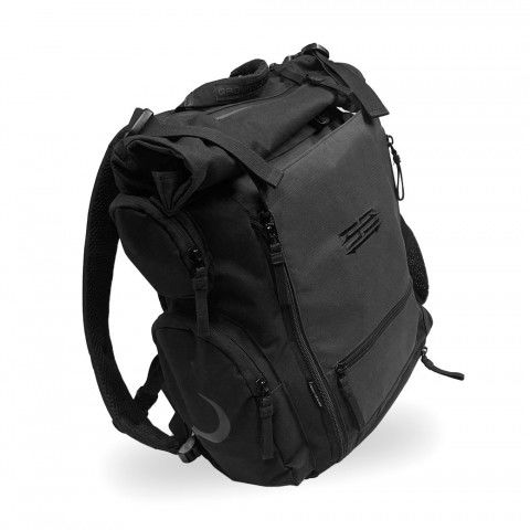 Ground Control Rolltop Backpack Black Bladeville