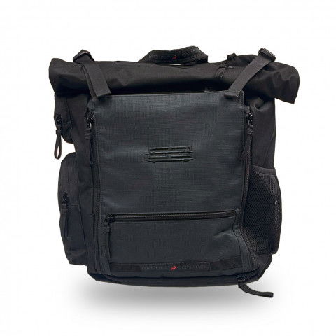 Ground Control Rolltop Backpack Black Bladeville
