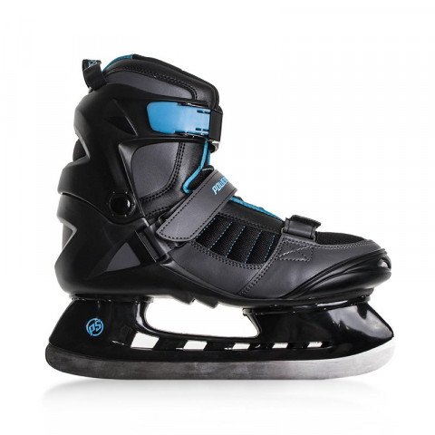 Powerslide - Powerslide Lightning Ice Skates - Grey/Blue - Ex-Display Ice Skates - Photo 1