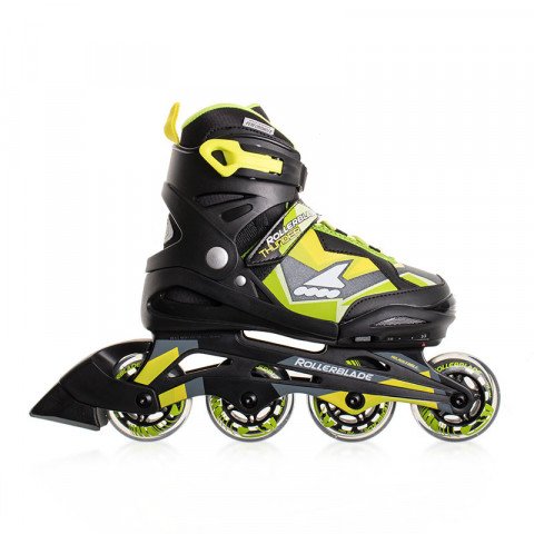 Skates - Rollerblade Thunder - Green/Lime Inline Skates - Photo 1