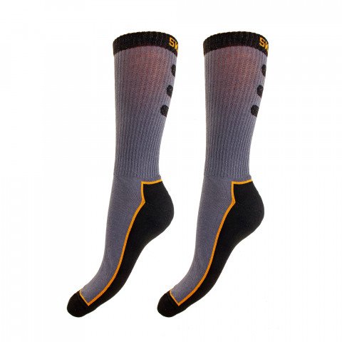 Socks - SkateArena - Short Socks - Black/Grey Socks - Photo 1