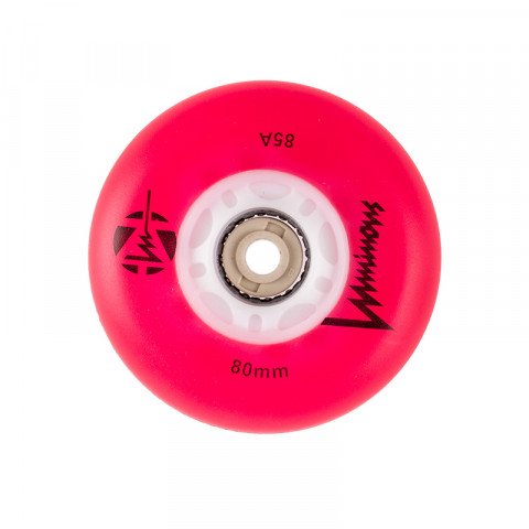 Wheels - Luminous - LED 80mm/85a - Red Inline Skate Wheels - Photo 1