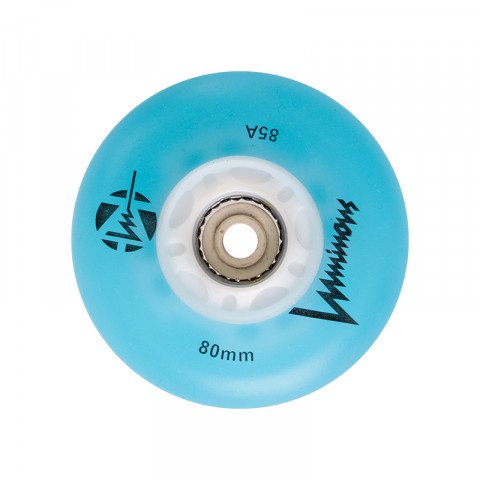Wheels - Luminous - LED 80mm/85a - Blue Inline Skate Wheels - Photo 1
