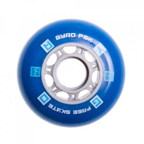 Special Deals - Gyro - F2R 72mm/85a - Blue Inline Skate Wheels - Photo 1